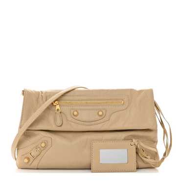 BALENCIAGA Agneau Giant 12 Gold Hardware Envelope… - image 1