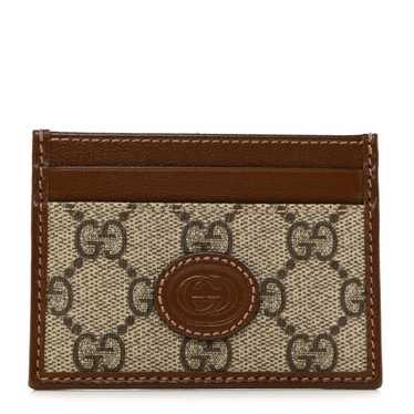 GUCCI GG Supreme Monogram Azalea Calfskin Retro I… - image 1