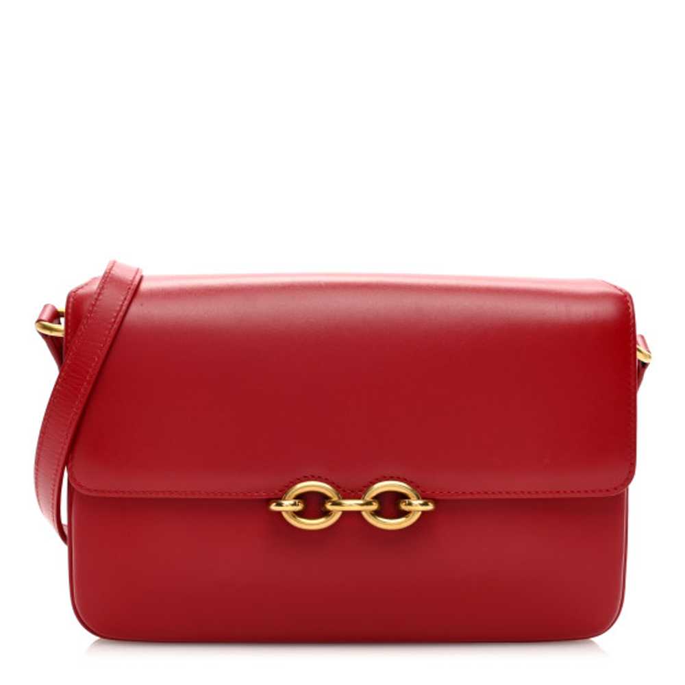 SAINT LAURENT Smooth Calfskin Le Maillon Satchel … - image 1