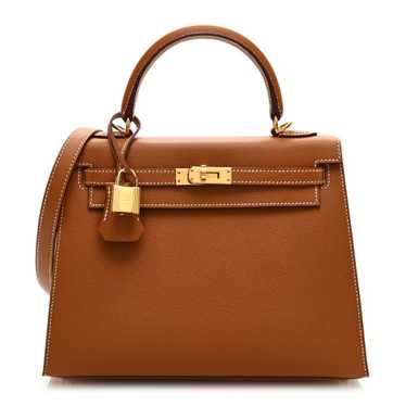 HERMES Epsom Kelly Sellier 25 Gold