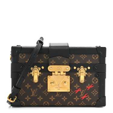 LOUIS VUITTON Monogram Petite Malle Black