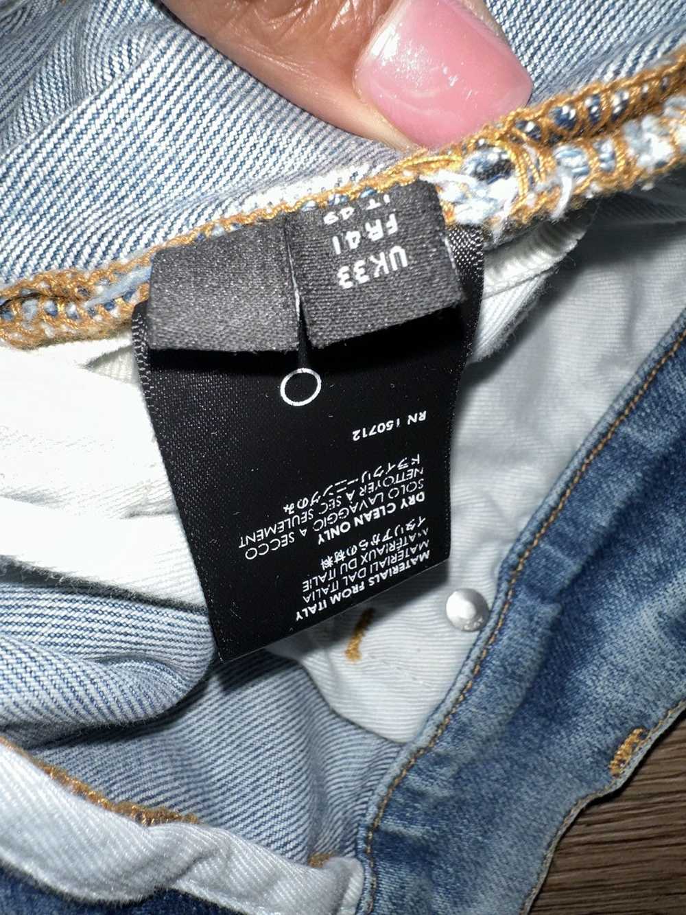 Amiri Amiri bandana zipper jeans - image 4