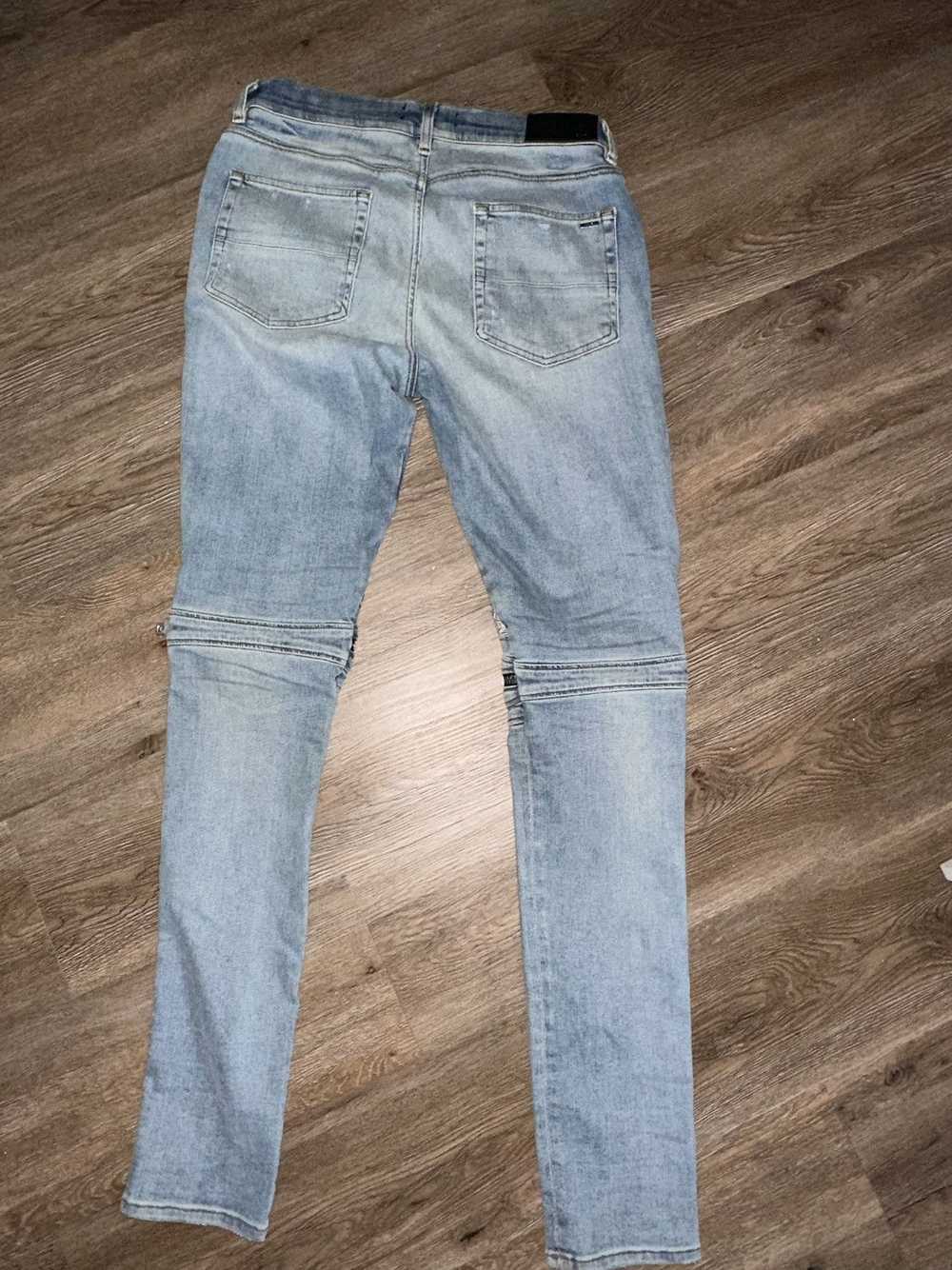 Amiri Amiri bandana zipper jeans - image 6