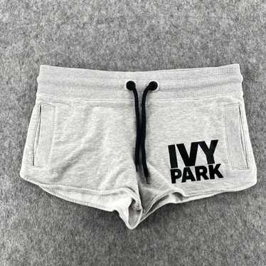 Ivy Park Ivy Park Womens Gray Fleece Drawstring Sw