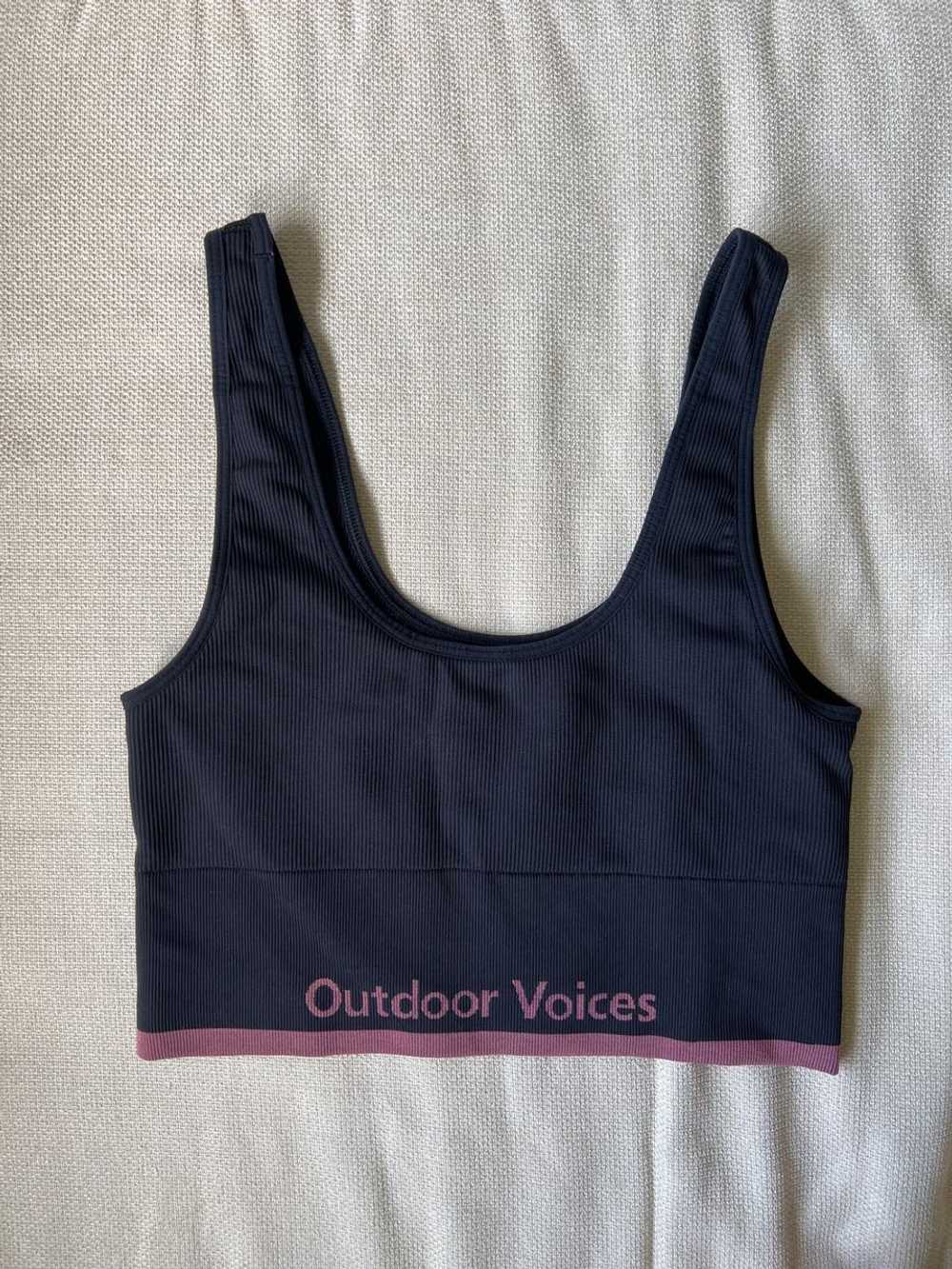 Outdoor Voices Seamless rib bra (M) | Used,… - image 2