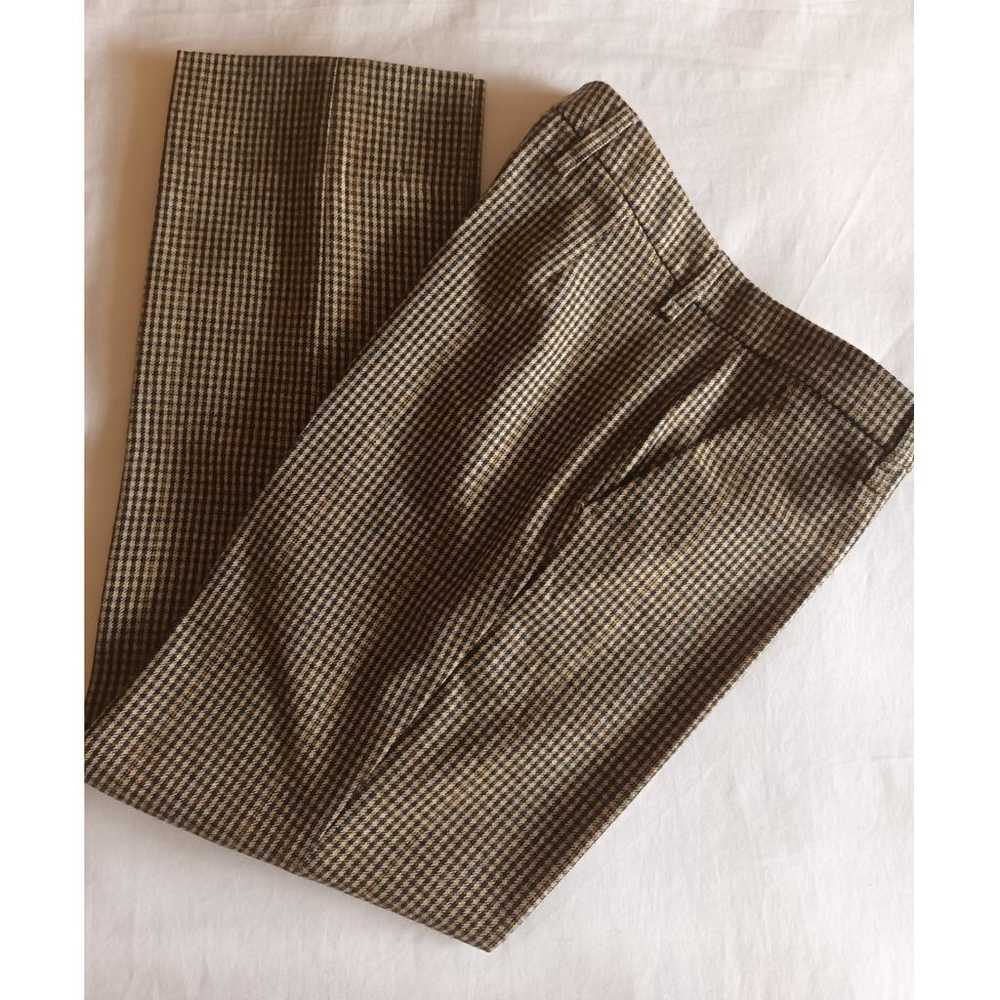 Purificacion Garcia Wool straight pants - image 3