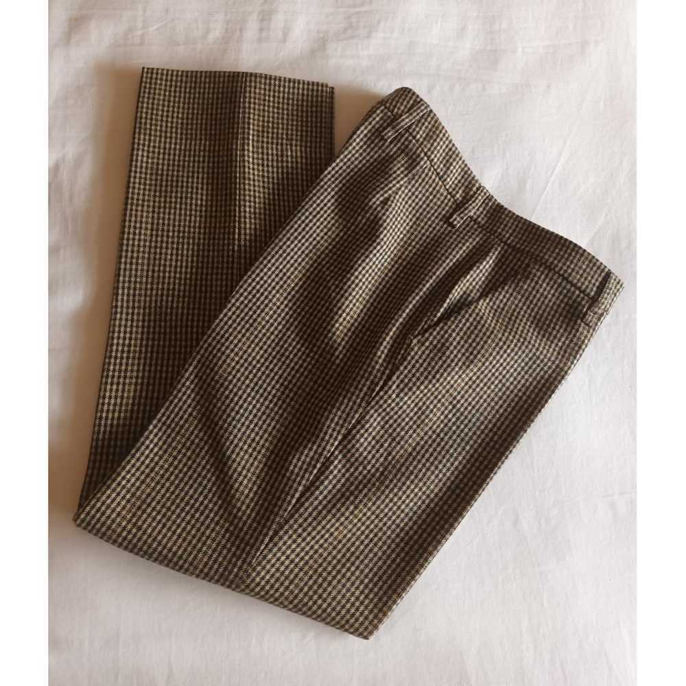 Purificacion Garcia Wool straight pants - image 4