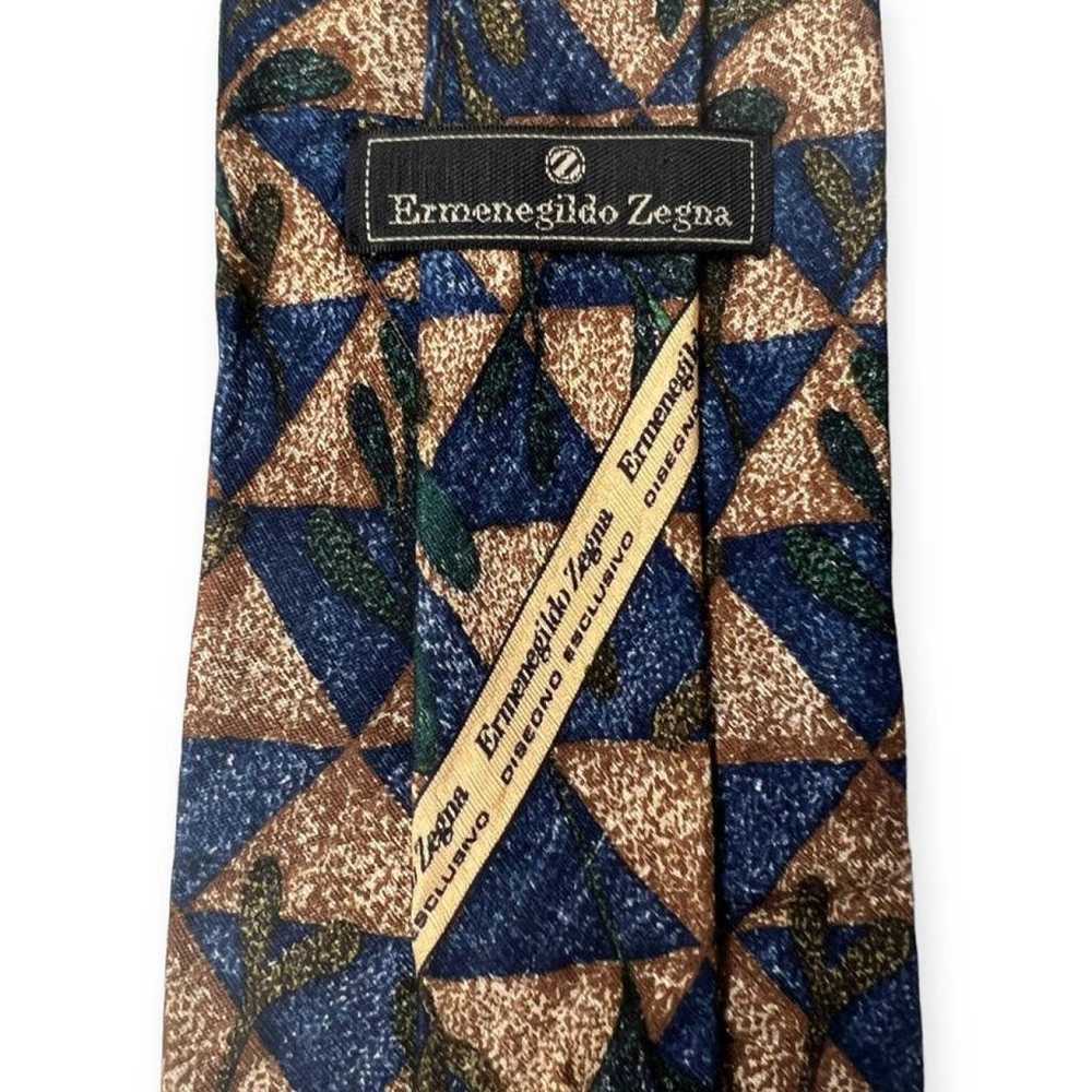 Ermenegildo Zegna Silk tie - image 4