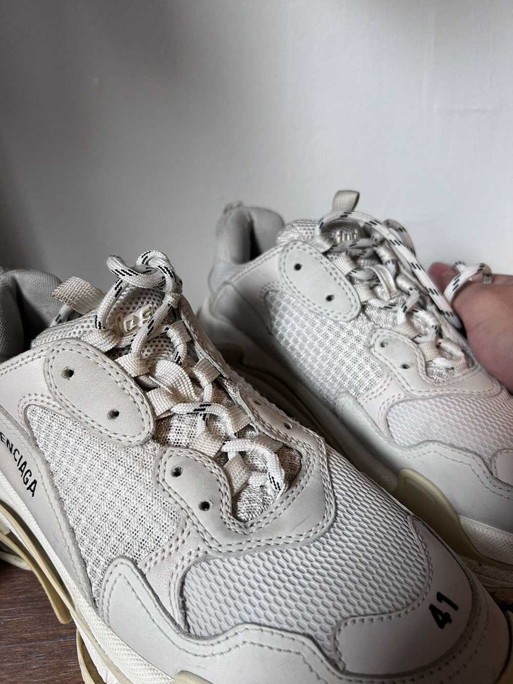 Balenciaga Balenciaga Triple S white v1 ( rare co… - image 10