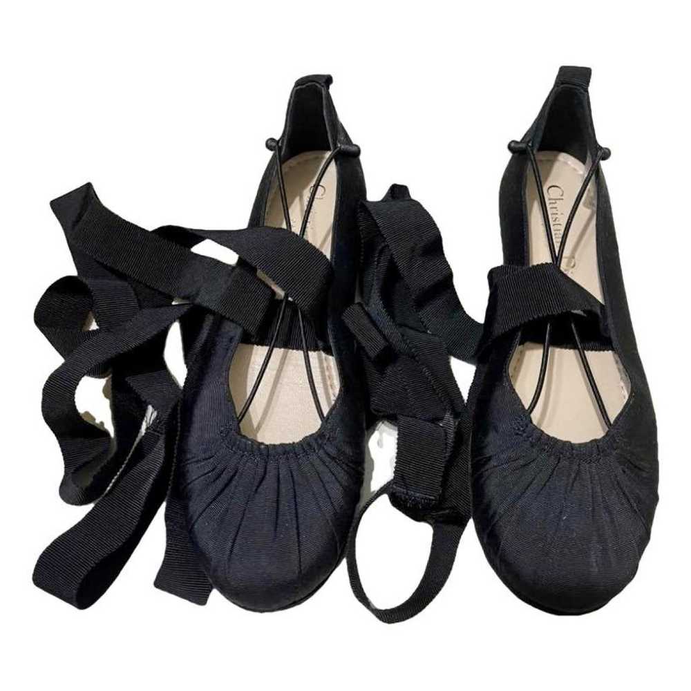 Dior Ballet-D cloth ballet flats - image 1