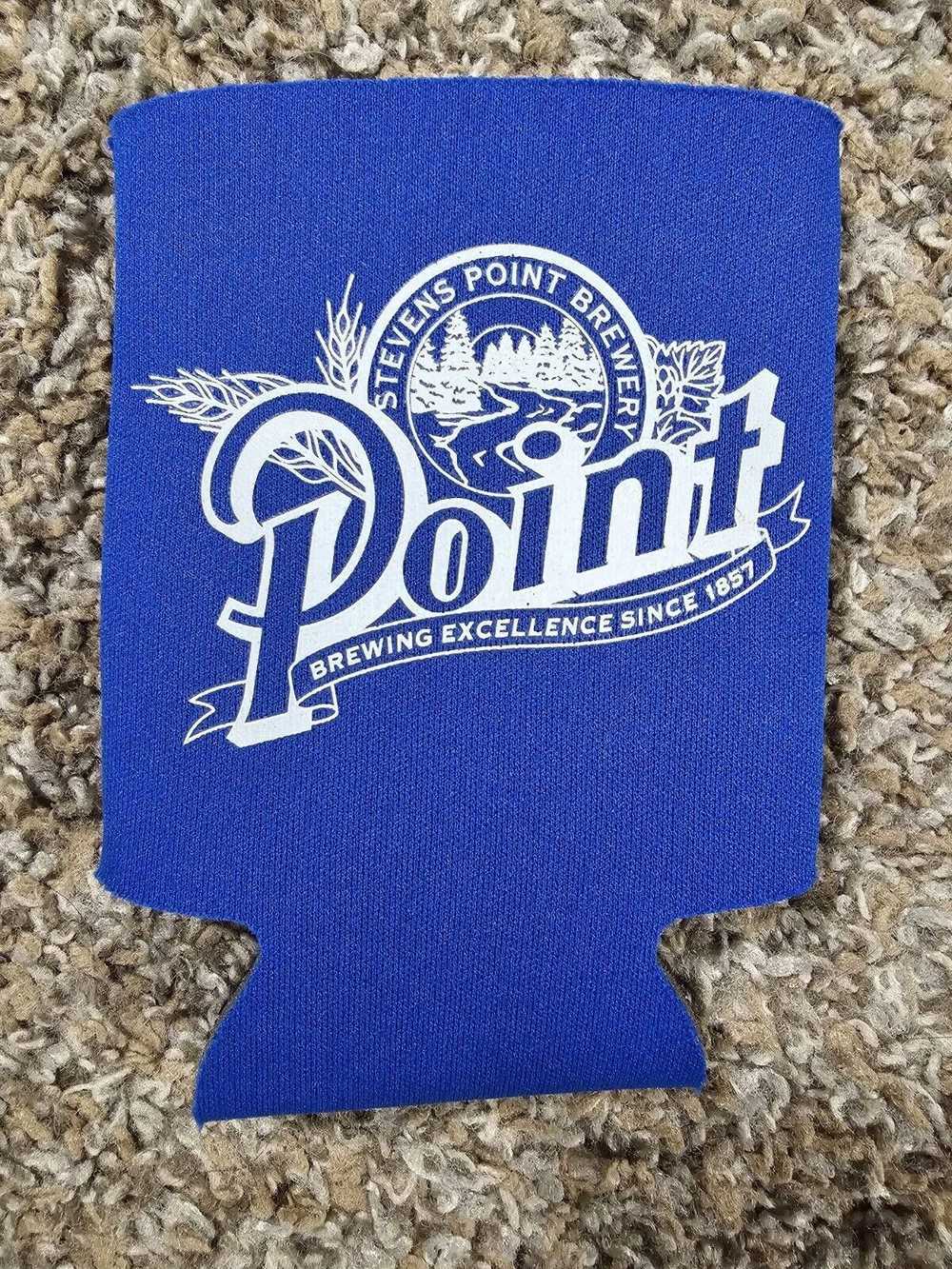 Designer stevens point brewery POINT blue can koo… - image 2