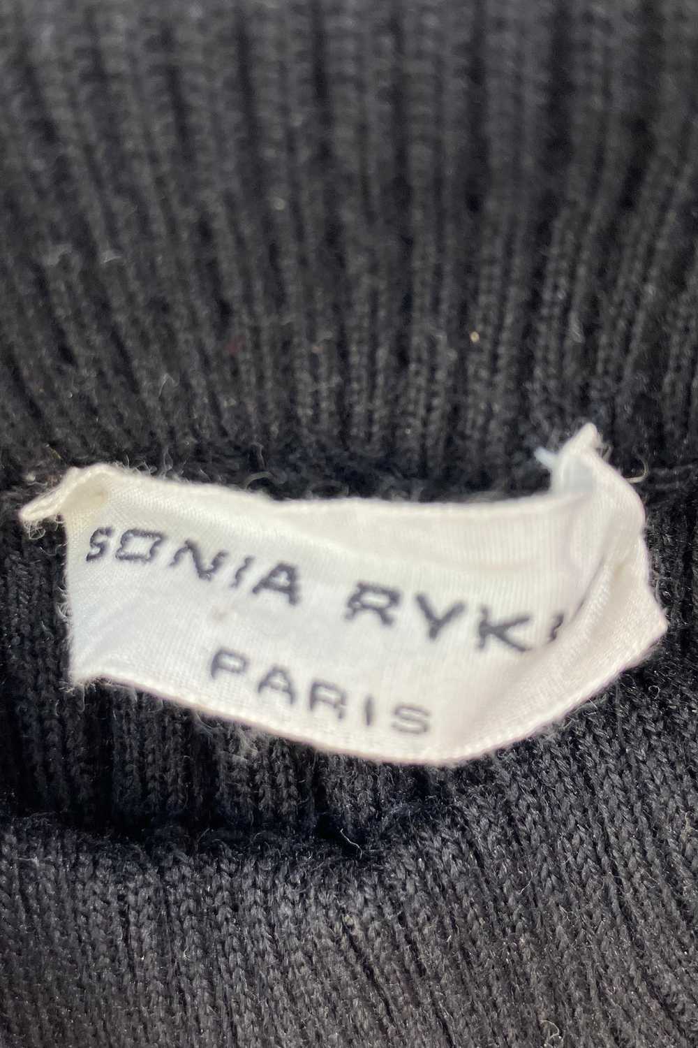 Sonia Rykiel Black Rib Pants - image 2