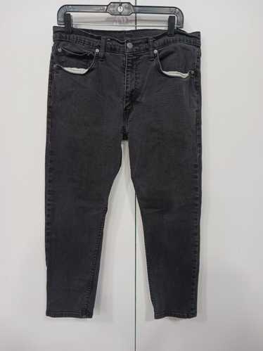 Levi's 502 Straight Leg Black Jeans Size W36 X L30