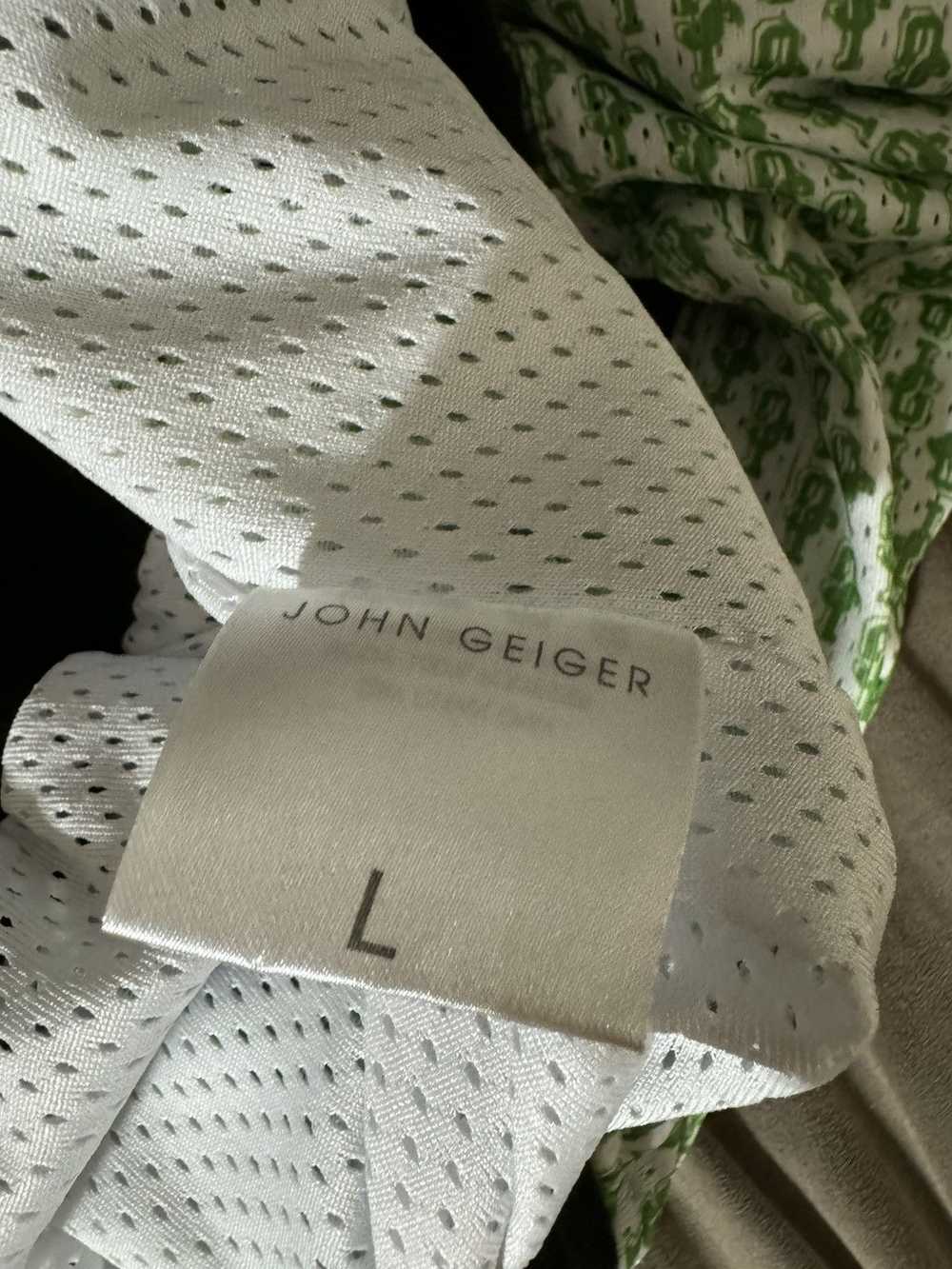 John Geiger John Geiger Chenille Logo Mesh Basket… - image 7