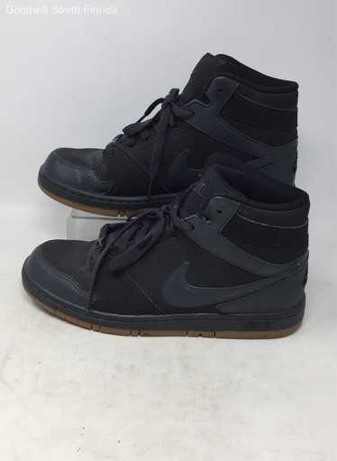 Nike Prestige IV High 584614-099 Black Leather Lac