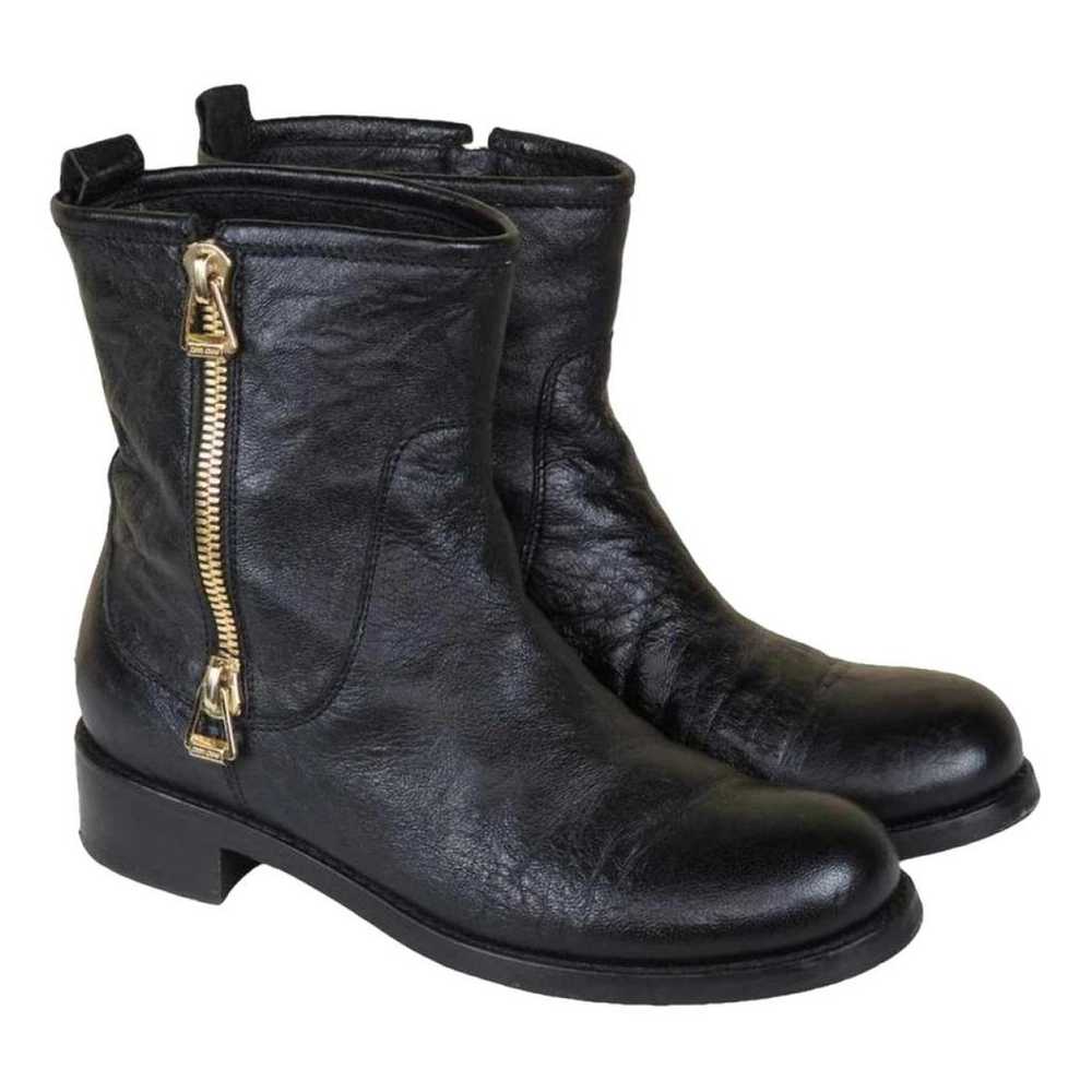 Jimmy Choo Leather biker boots - image 1