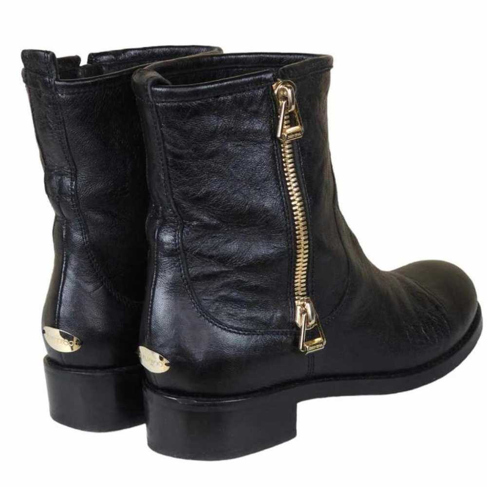 Jimmy Choo Leather biker boots - image 2