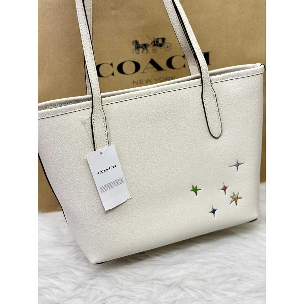 Coach Leather tote - image 8