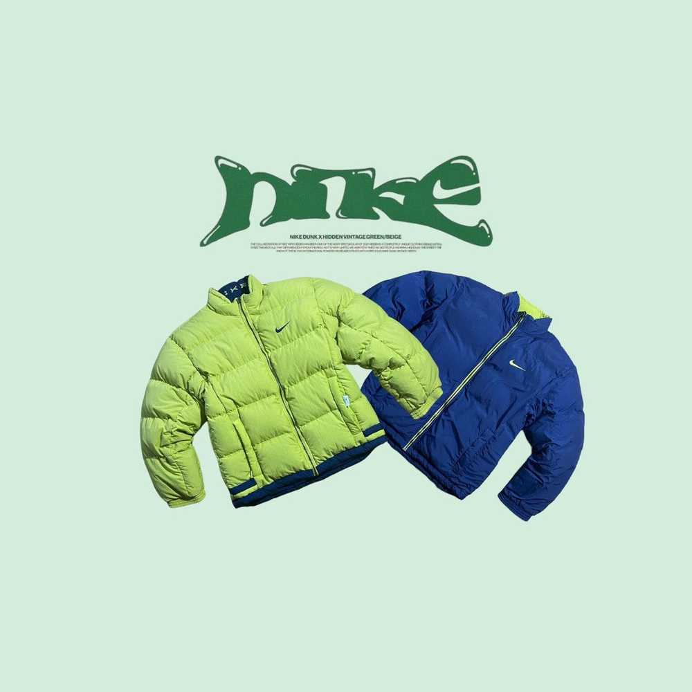 Avant Garde × Nike × Vintage Two-way puffa jacket… - image 1