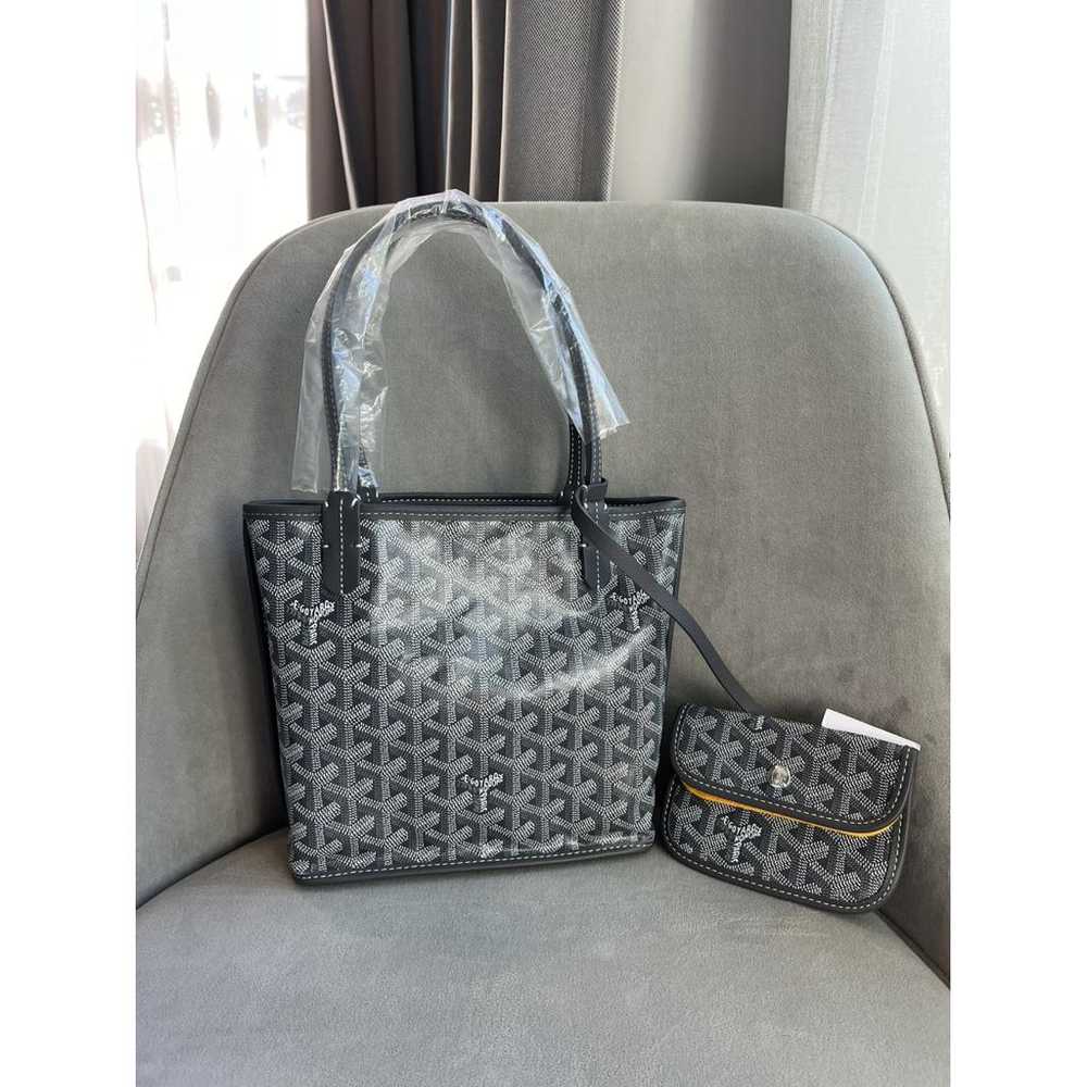 Goyard Anjou leather tote - image 3