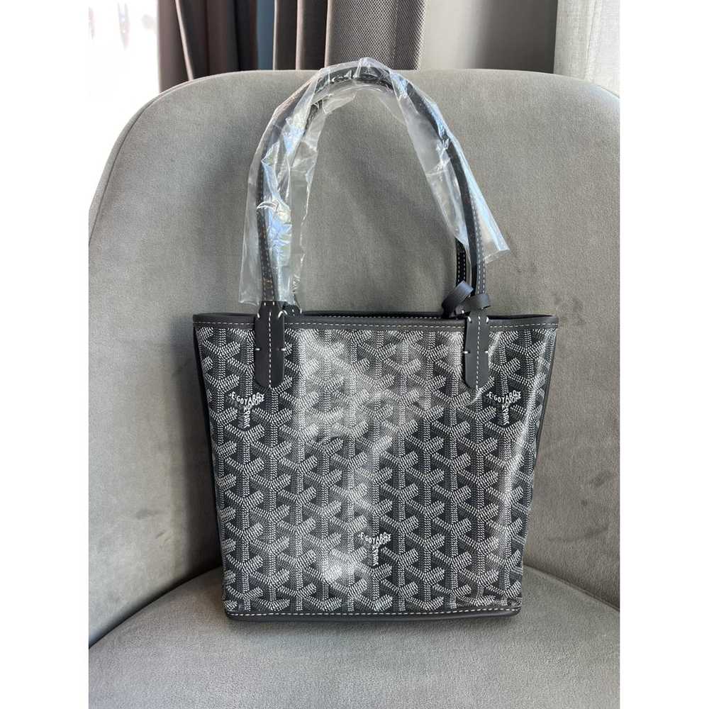 Goyard Anjou leather tote - image 4