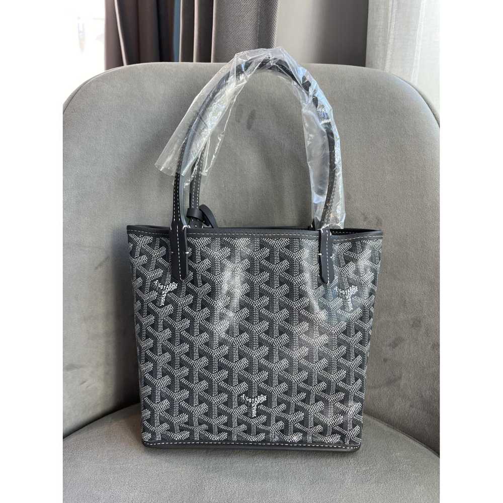 Goyard Anjou leather tote - image 5