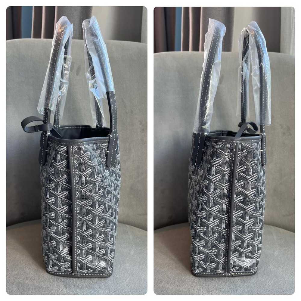 Goyard Anjou leather tote - image 8