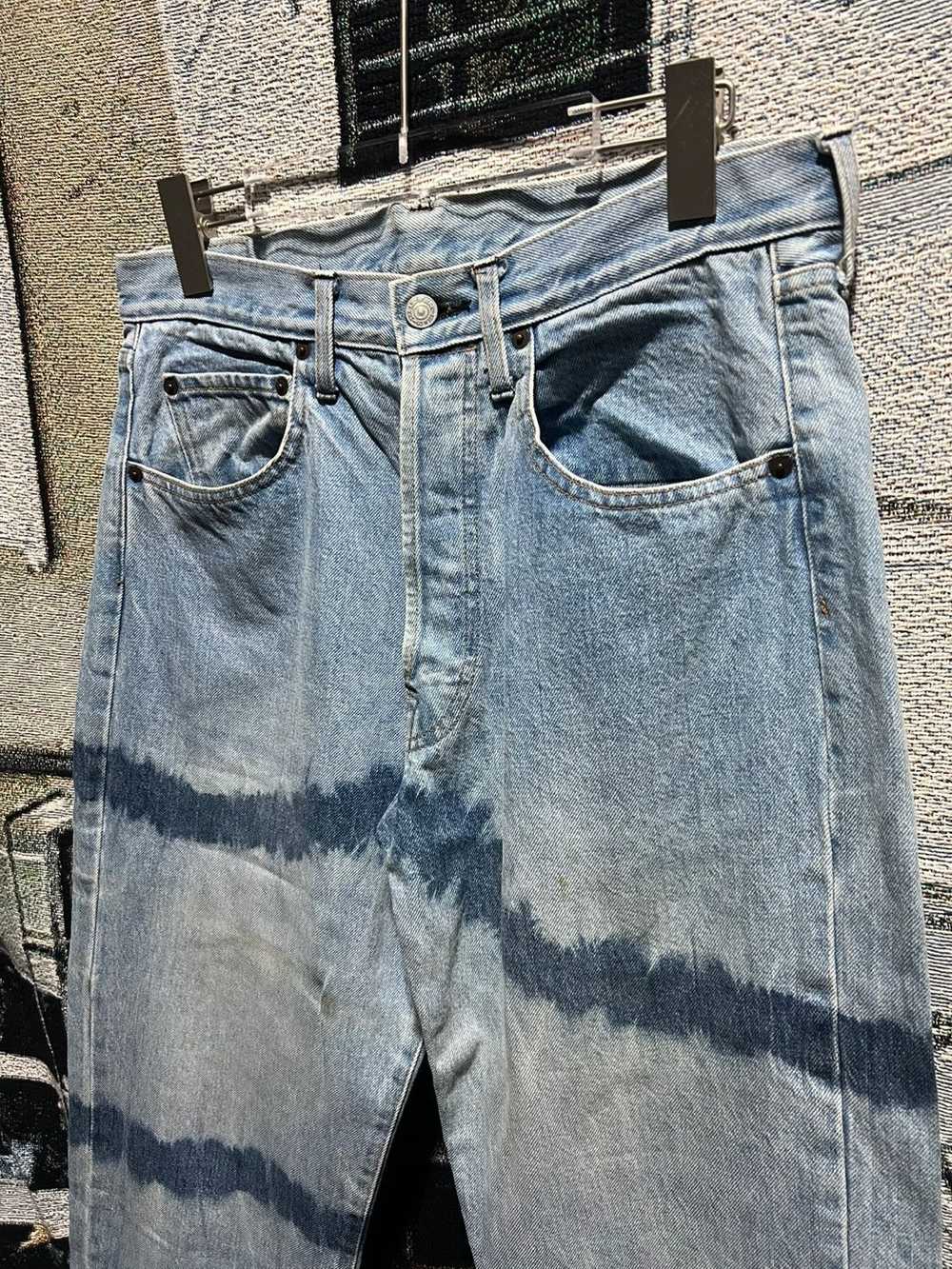 Japanese Brand Gowest vintage tie dye denim pants - image 2