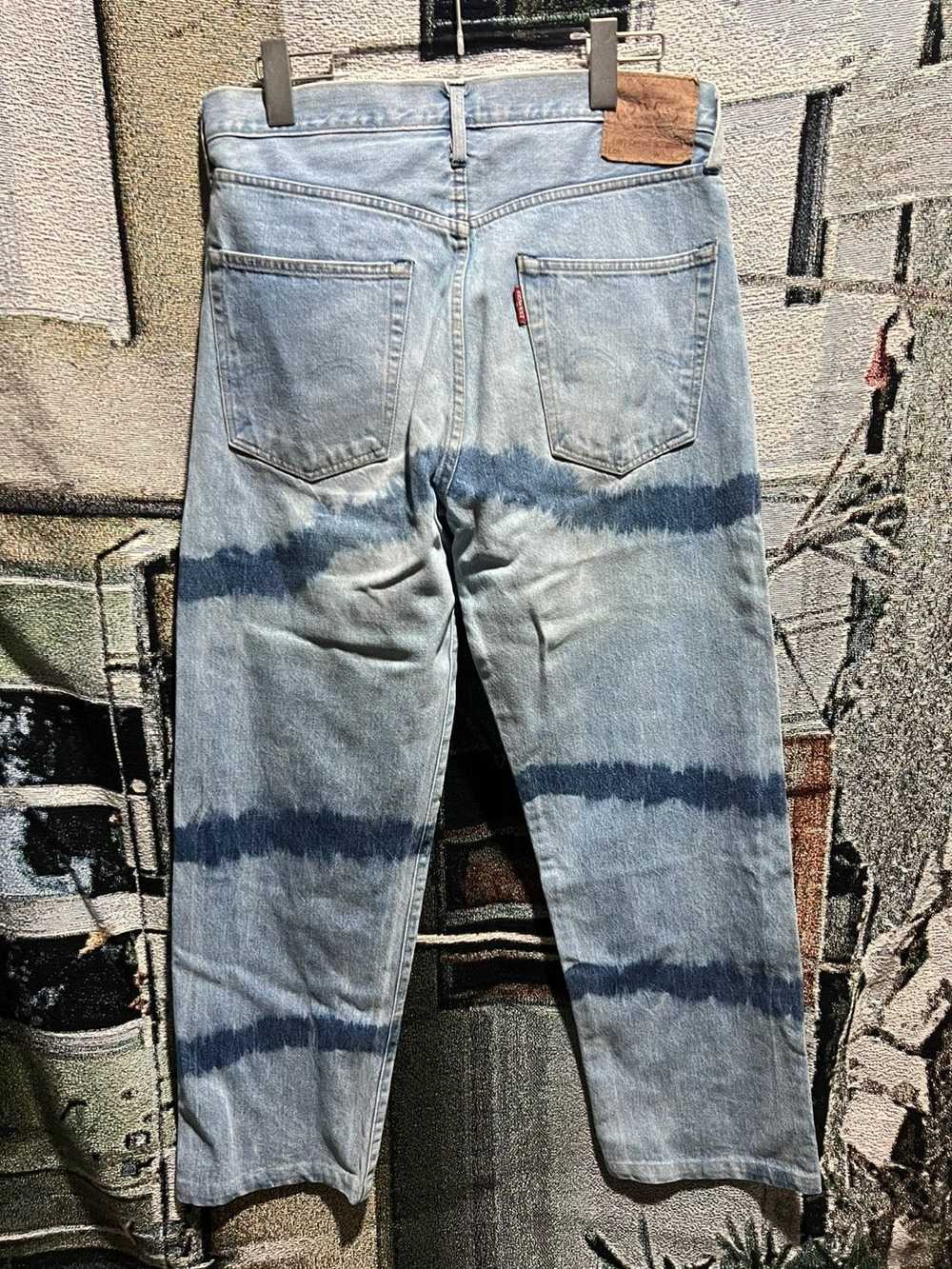 Japanese Brand Gowest vintage tie dye denim pants - image 4