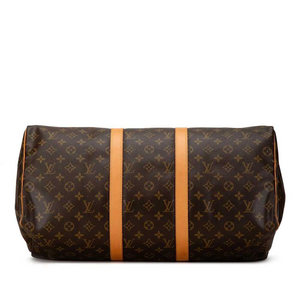 Louis Vuitton Keepall leather travel bag - image 4