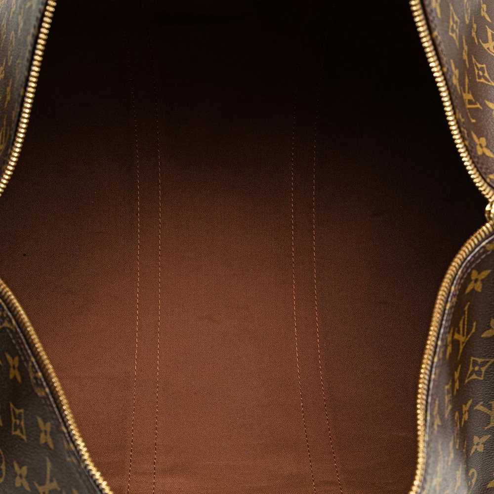 Louis Vuitton Keepall leather travel bag - image 5