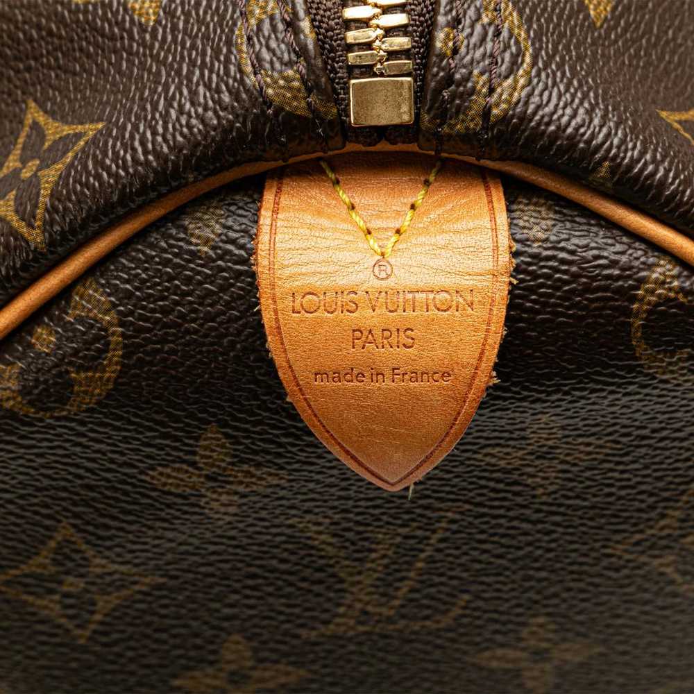 Louis Vuitton Keepall leather travel bag - image 6