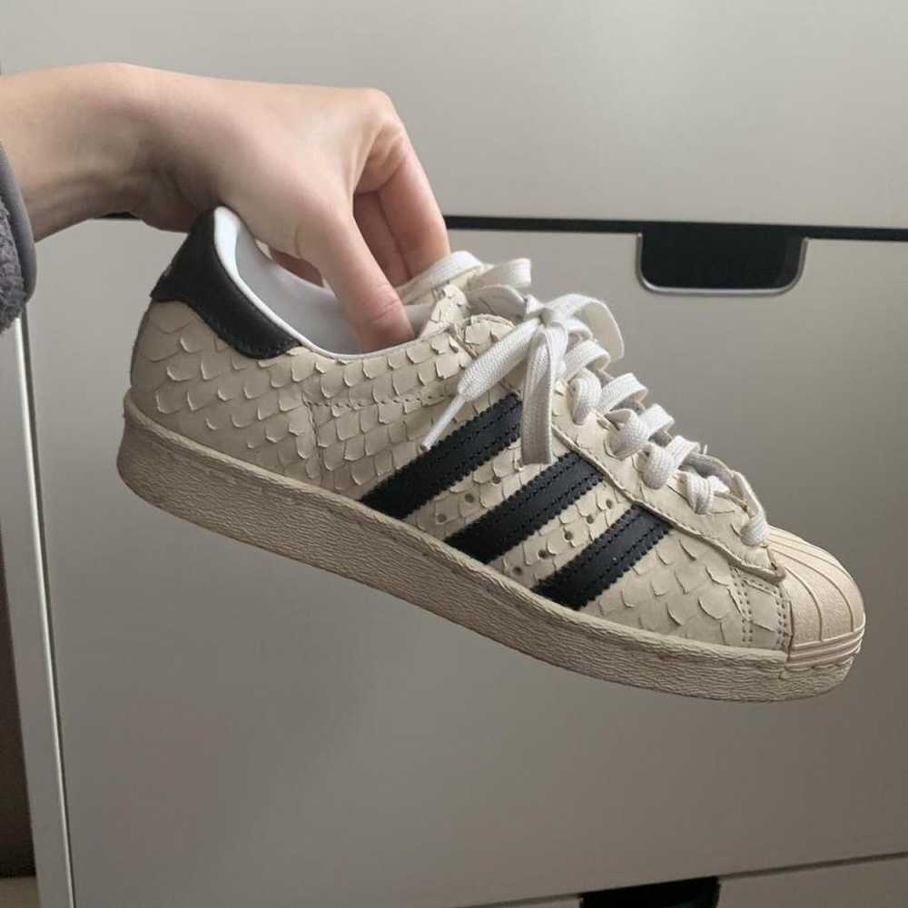 Adidas Superstar leather trainers - image 2