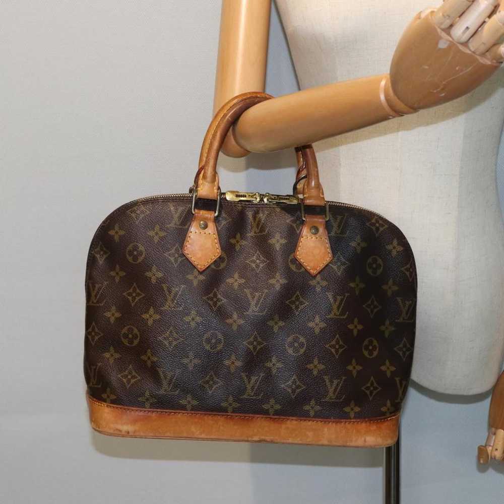 Louis Vuitton Alma cloth handbag - image 7