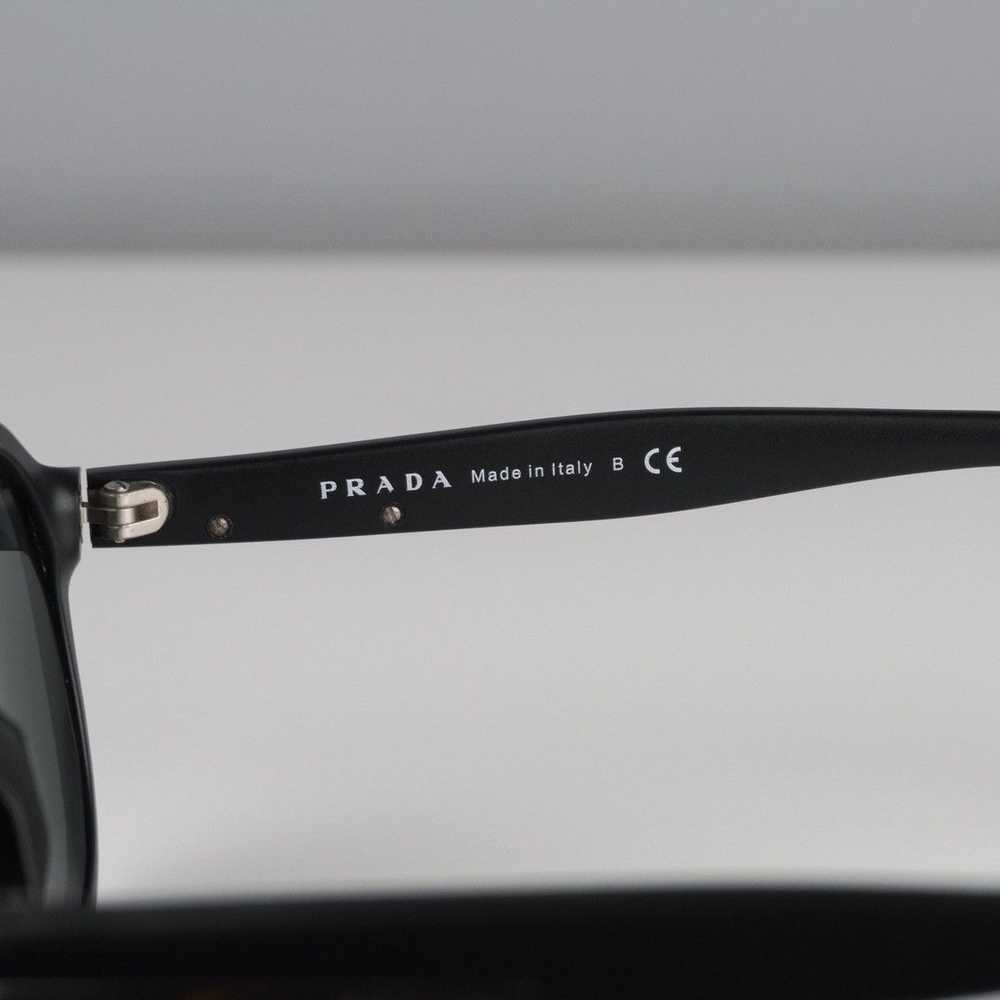 Prada Vintage prada linea rossa silver logo black… - image 5