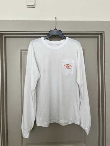 Chrome Hearts Chrome Heart White Orange Long Slee… - image 1