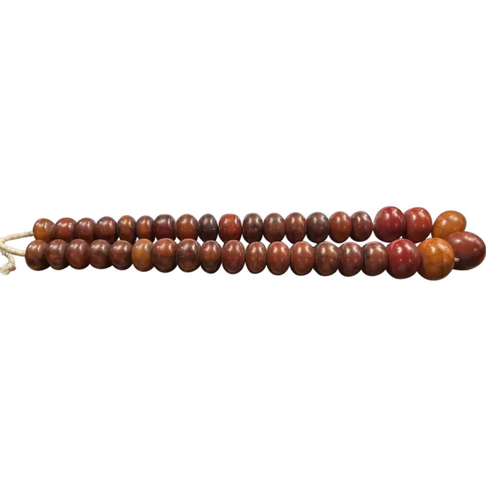 Amber Copal Antique African Trade Beads of Adornm… - image 1