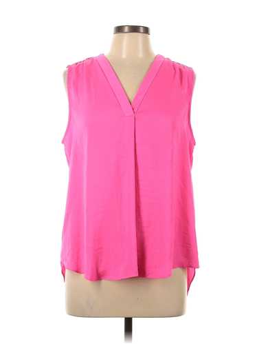 Vince Camuto Women Pink Sleeveless Blouse L