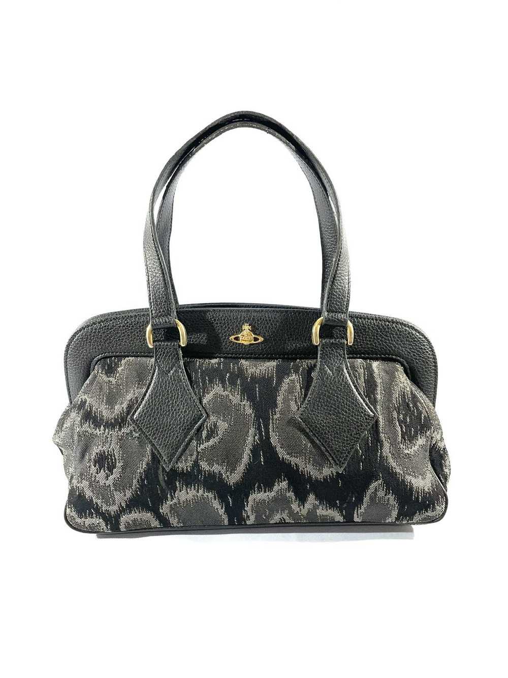 Vivienne Westwood Leopard Leather Frame Handbag - image 2