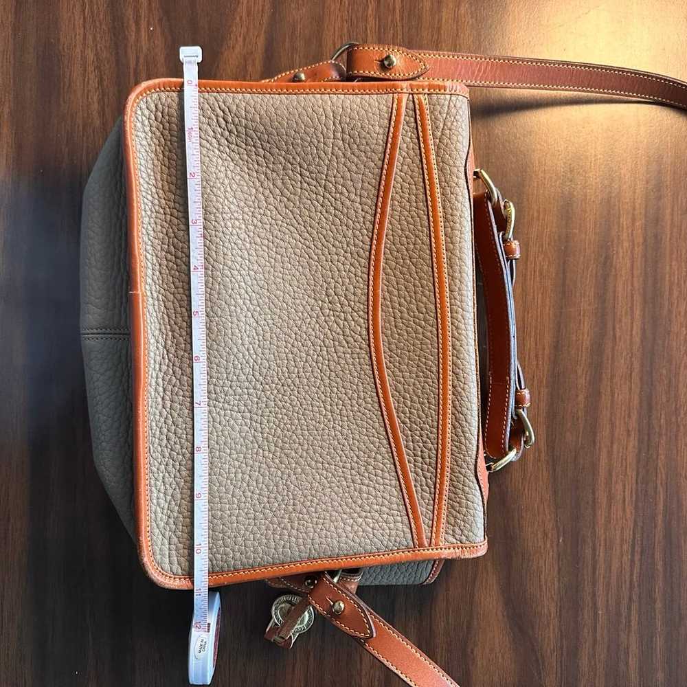 Dooney and Bourke Vintage Crossbody Bag Taupe - image 10