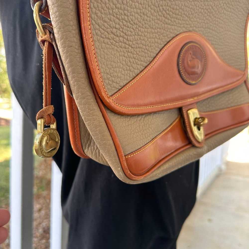 Dooney and Bourke Vintage Crossbody Bag Taupe - image 3