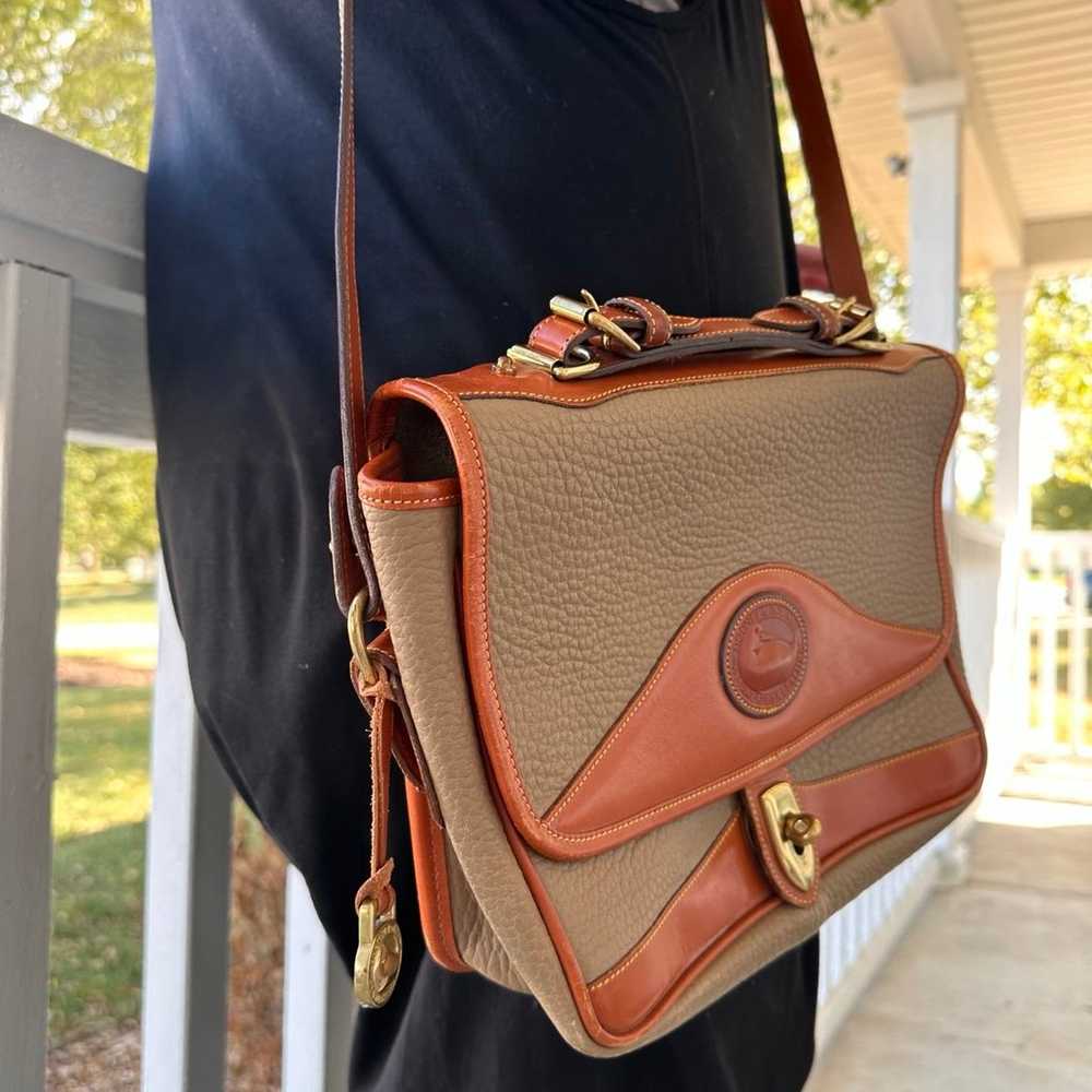 Dooney and Bourke Vintage Crossbody Bag Taupe - image 4