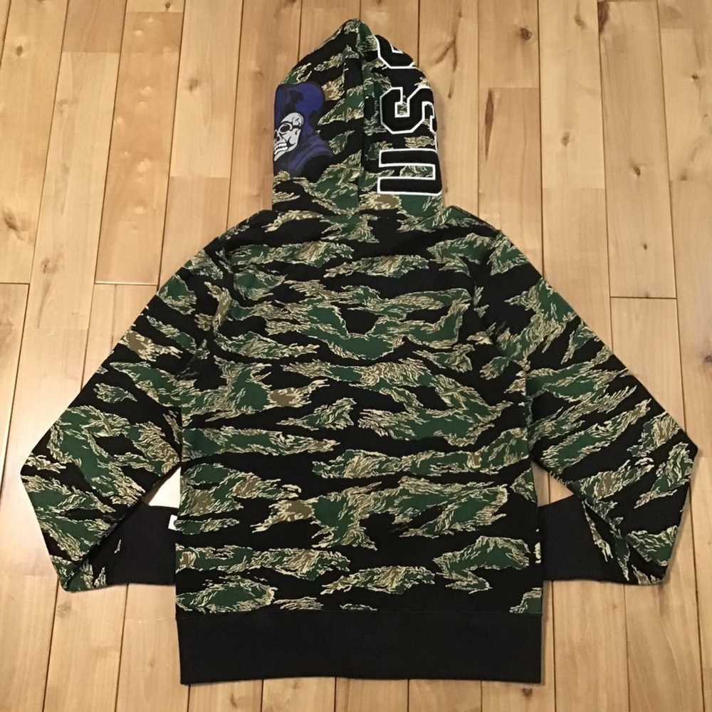 Bape URSUS BAPE Tiger camo shark full zip hoodie … - image 3