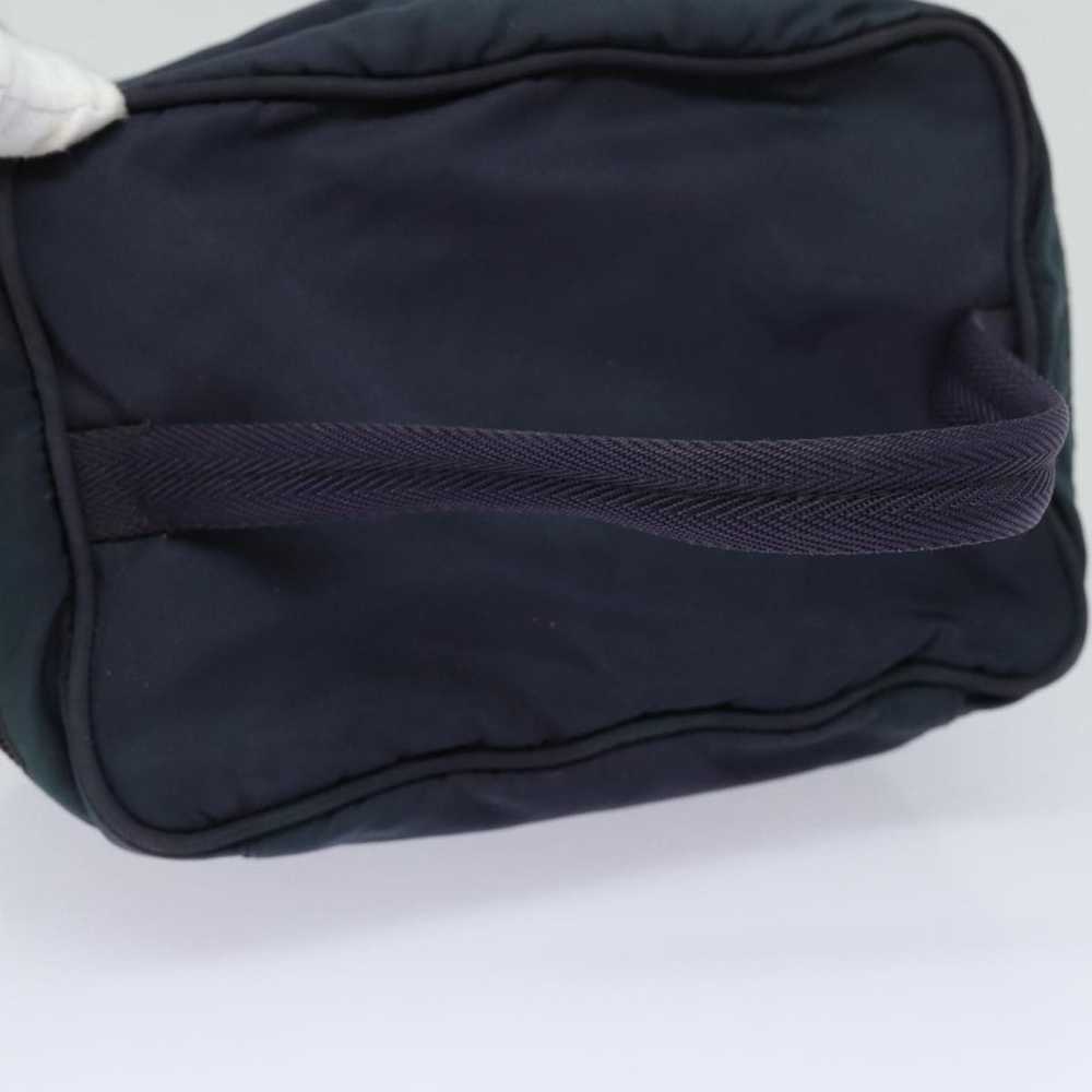 Prada PRADA Vanity Cosmetic Pouch Nylon Navy Auth… - image 7