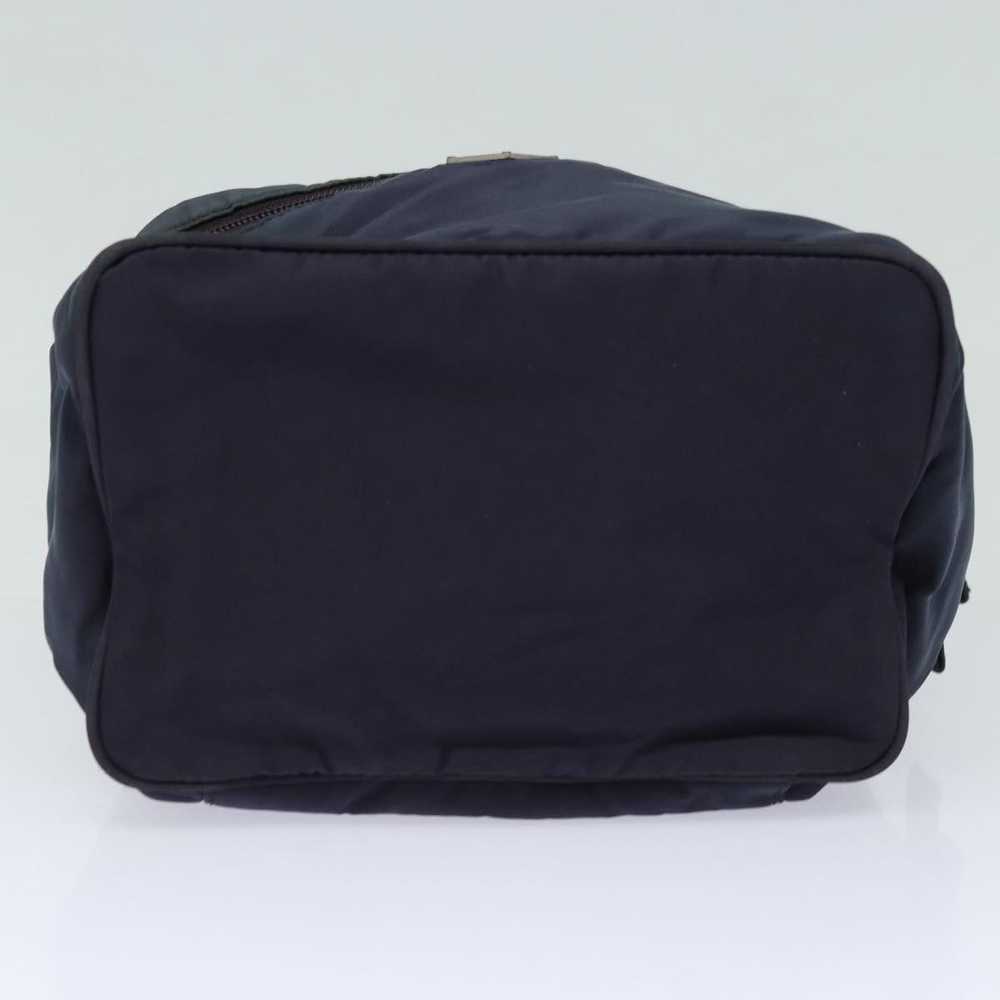 Prada PRADA Vanity Cosmetic Pouch Nylon Navy Auth… - image 9