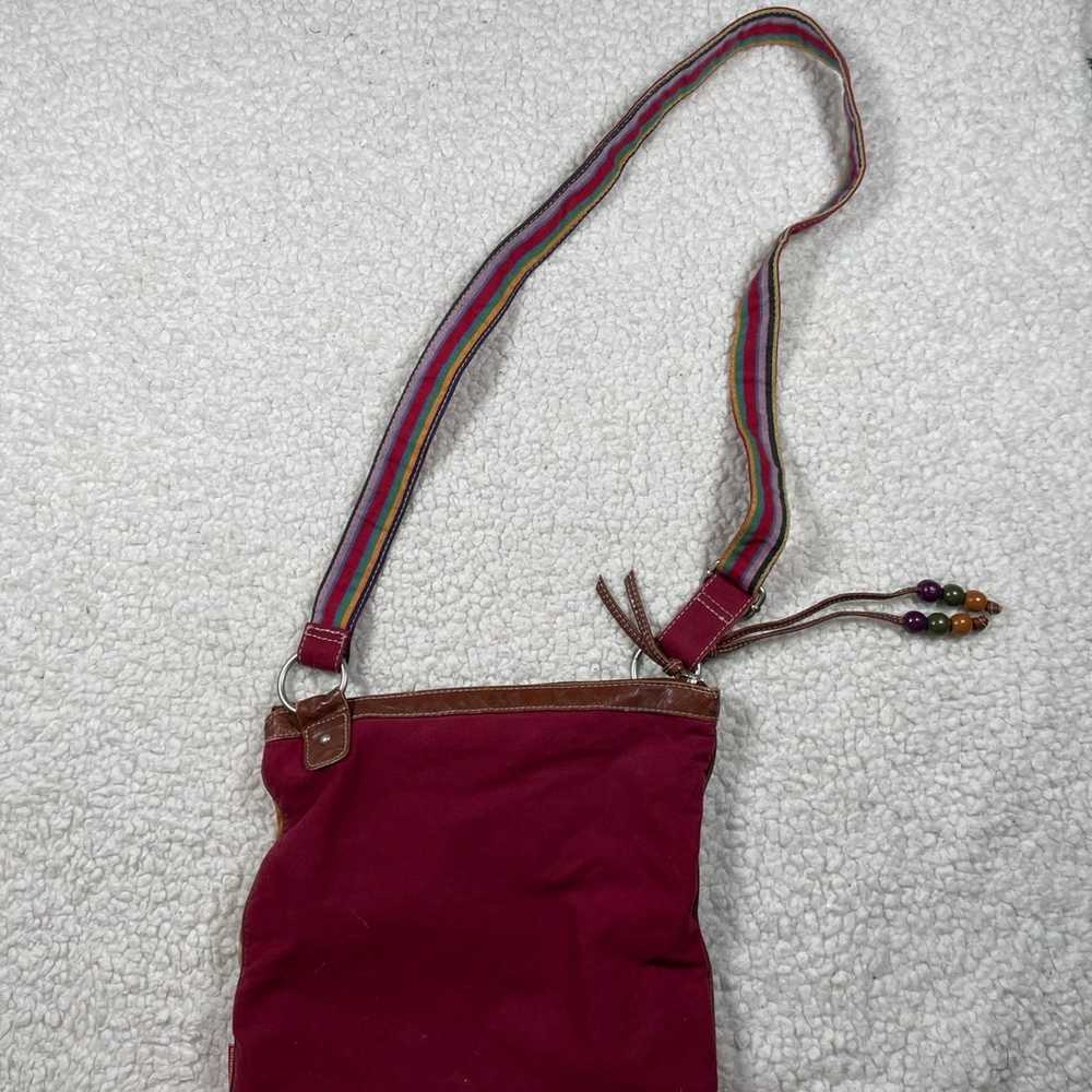 Vintage Union Bay Womens Multicolored Crossbody P… - image 2