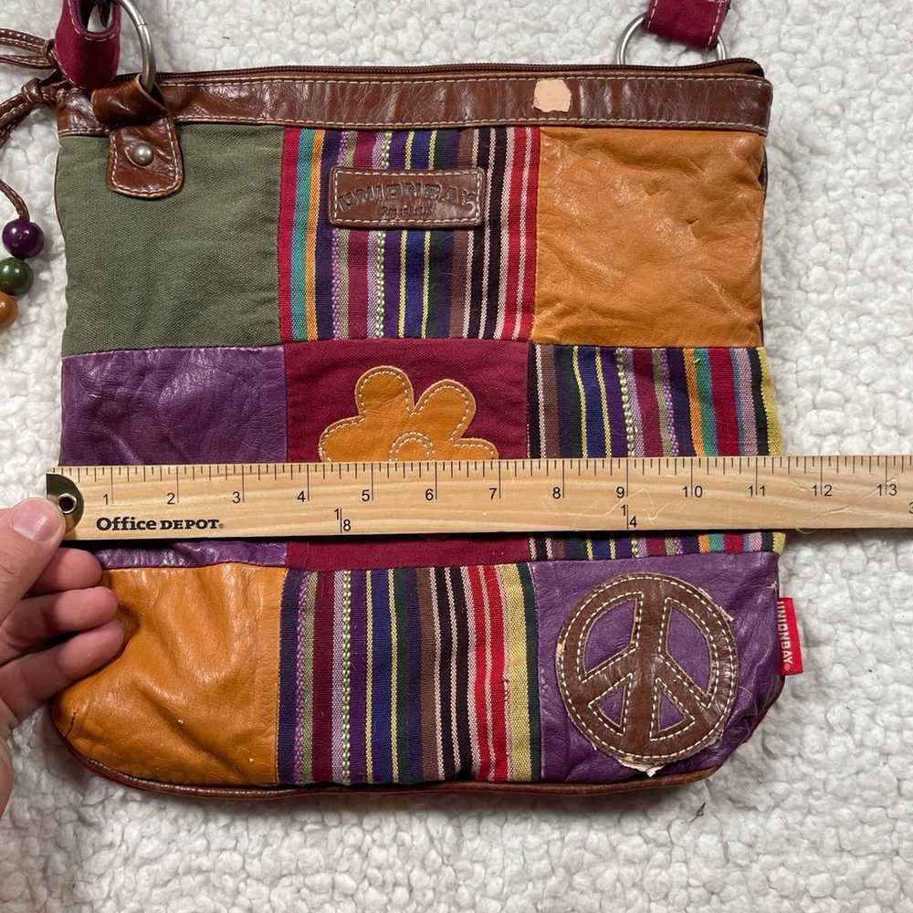 Vintage Union Bay Womens Multicolored Crossbody P… - image 5