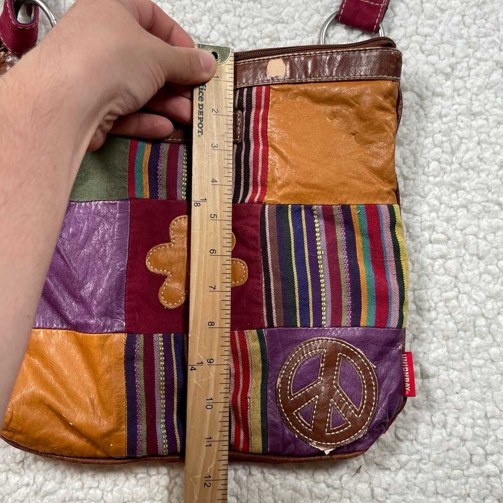 Vintage Union Bay Womens Multicolored Crossbody P… - image 6