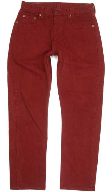 Levi's 814 Men Red Straight Regular Jeans W32 L29 