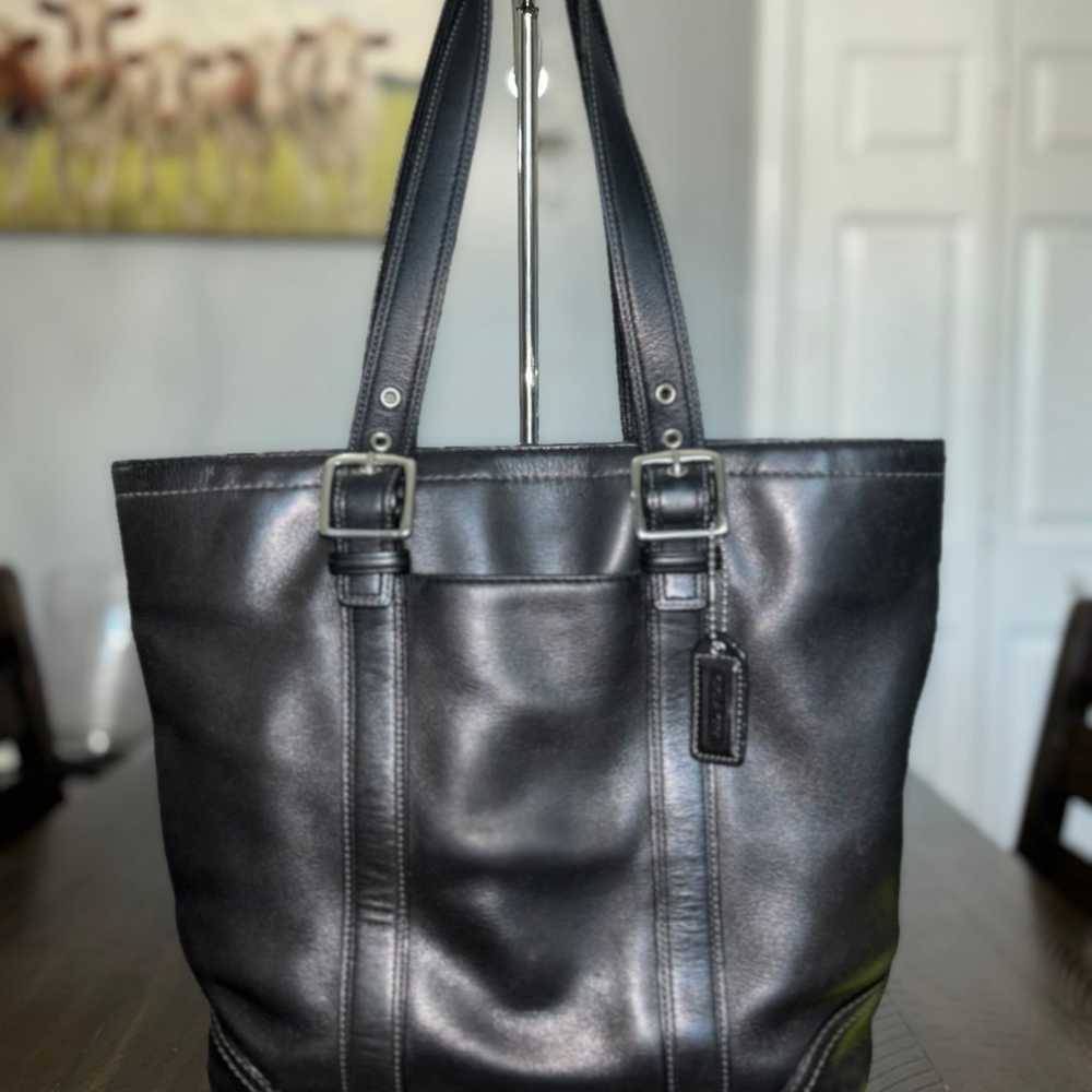 Coach Hampton vintage small tote - image 1